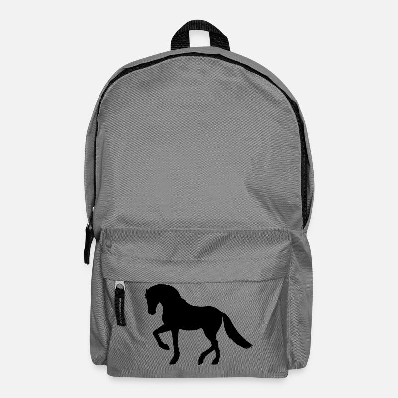 cheval - Sac à dos - gris éléphant
