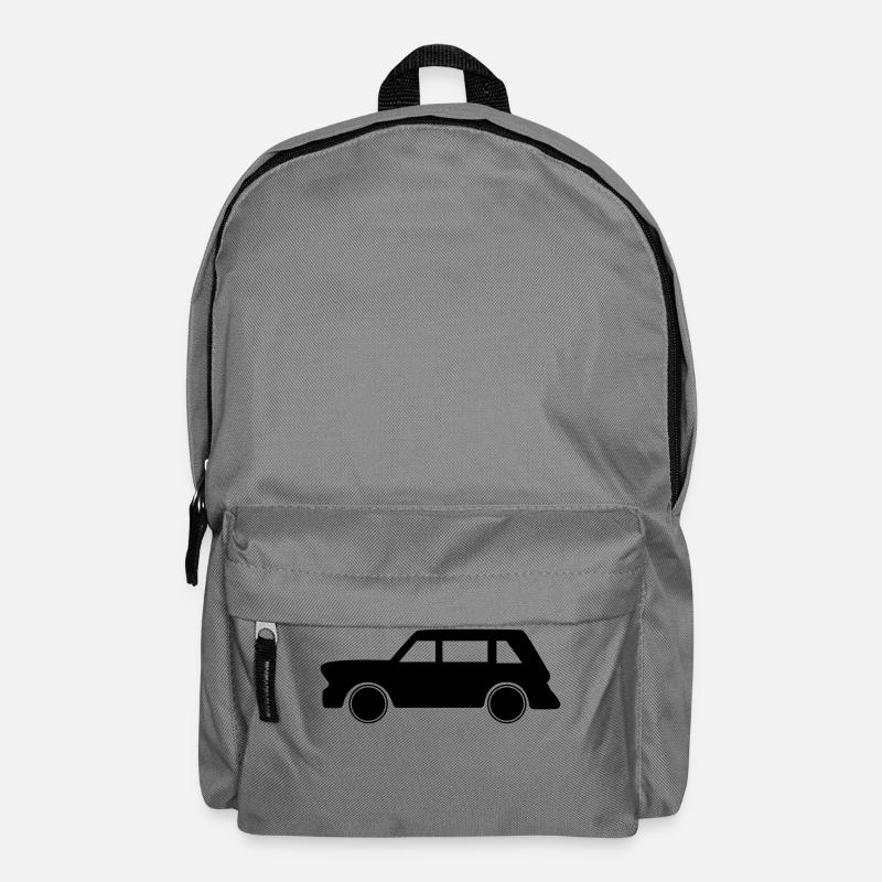 auto - Rucksack - Mittelgrau