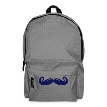moustache - Rucksack - Mittelgrau - Vorne