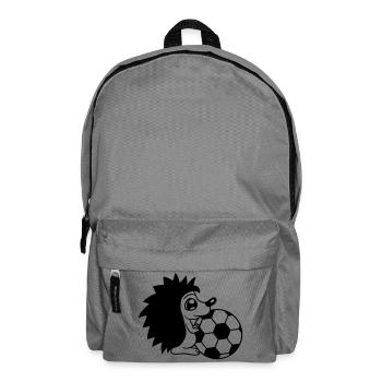 play soccer ball sport club dangerous pla - Backpack - elephant grey - Front