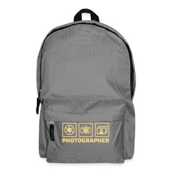 Photographer - Backpack - elephant grey - Front