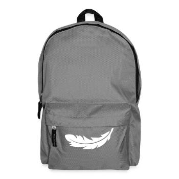 Feder - Rucksack - Mittelgrau - Vorne