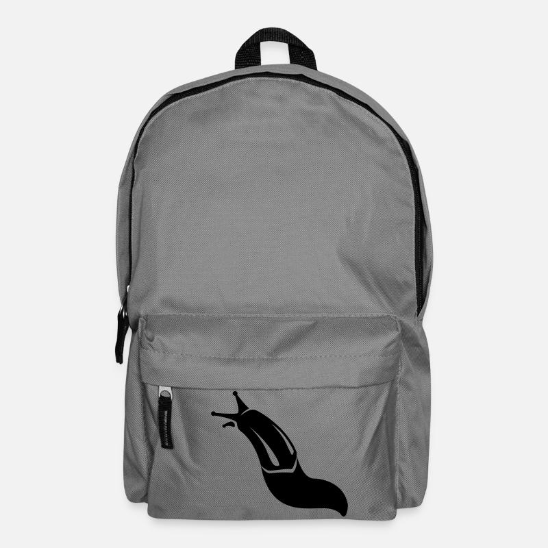 Nacktschnecke - Rucksack - Mittelgrau