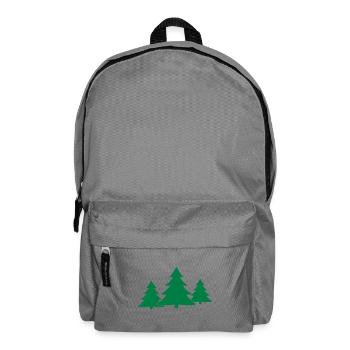 Tannenbaum, Gruppe - Rucksack - Mittelgrau - Vorne