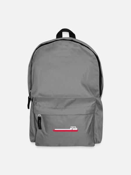 Frachter, 2fb - Rucksack - Mittelgrau