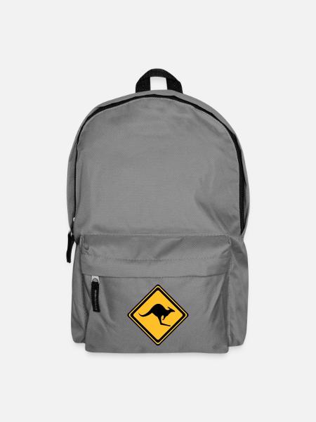 Kangaroo__V001 - Rucksack - Mittelgrau