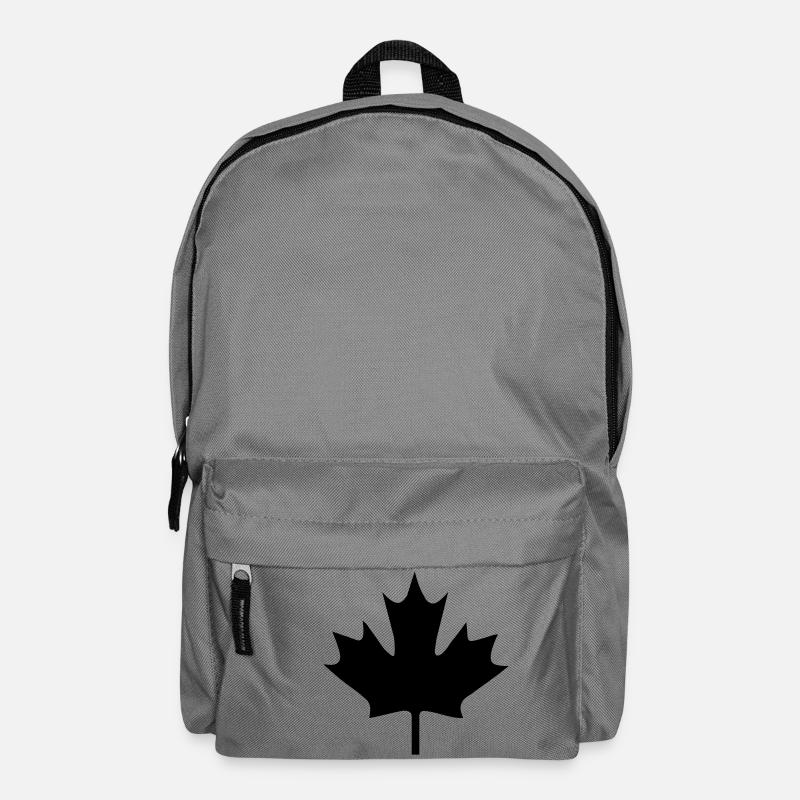 Kanada - Canadian Leaf - Rucksack - Mittelgrau