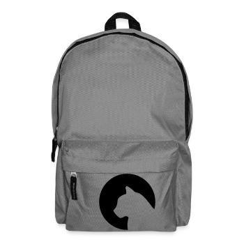 Katze - Rucksack - Mittelgrau - Vorne