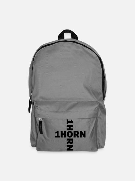 Einhorn gekreuzt - Rucksack - Mittelgrau