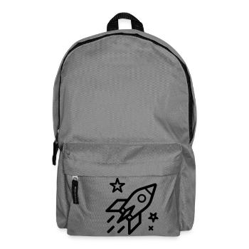 Rakete - Rucksack - Mittelgrau - Vorne
