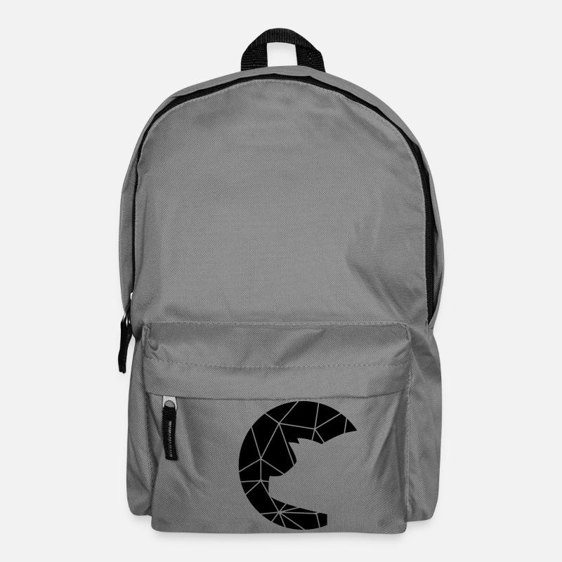 Schweini grid pattern - Backpack - elephant grey