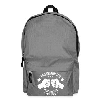 Father and son best friend - mutter - Rucksack - Mittelgrau - Vorne