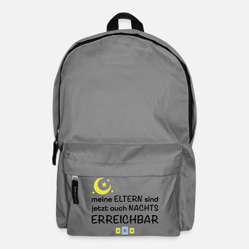 lustige Babysprüche - Rucksack - Mittelgrau