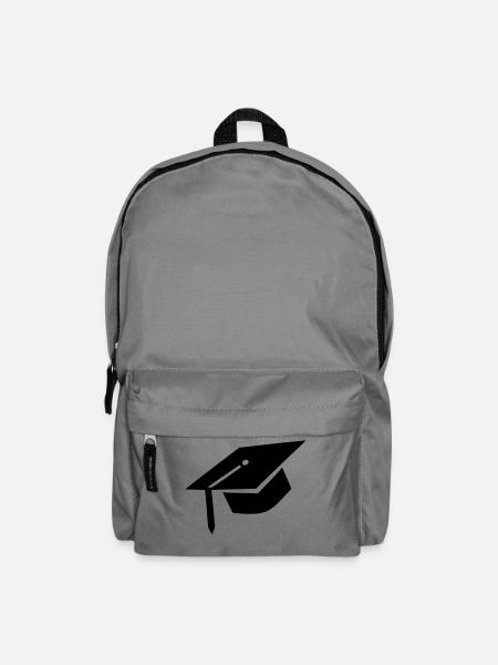 graduation cap - Backpack - elephant grey