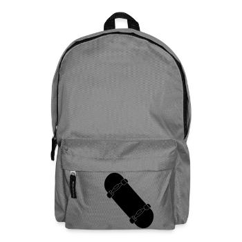 Skateboard - Rucksack - Mittelgrau - Vorne