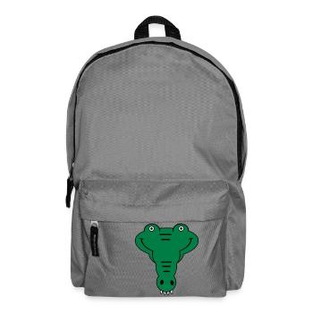 alligator - Backpack - elephant grey - Front