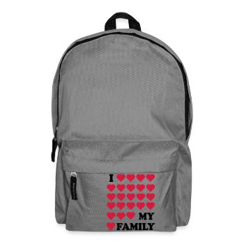 Family - Backpack - elephant grey - Front