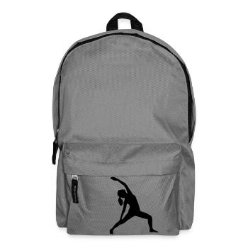 Fitness | Gymnastik | Aerobic | Fit | Trainer Yoga - Rucksack - Mittelgrau - Vorne