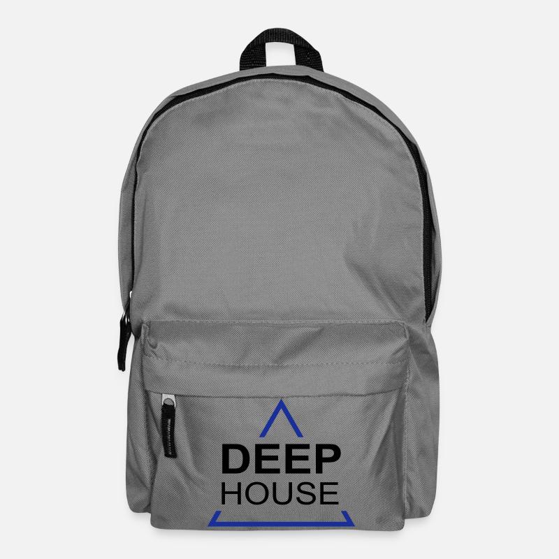Deep House design 001 - Sac à dos - gris éléphant