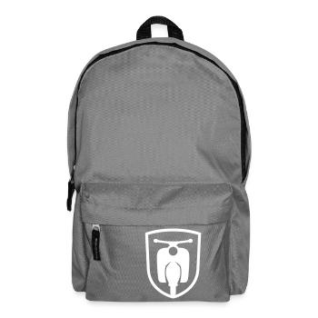 Moped Schwalbe Armoiries - Sac à dos - gris éléphant - Devant