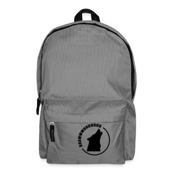 Wolf - Auuwwwwww - Rucksack - Mittelgrau - Vorne