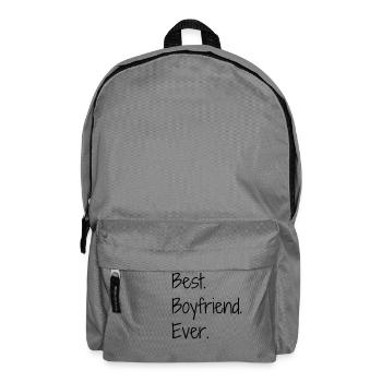 Love Girlfriend Boyfriend Liebe Amour Wedding - Backpack - elephant grey - Front