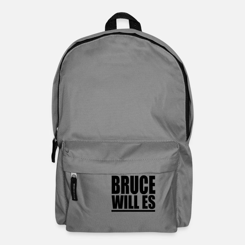 Bruce Will Es - PrintShirt.at - Backpack - elephant grey