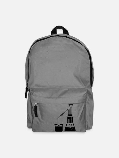 Chemie Experiment Geschenkidee Substanz mischen - Backpack - elephant grey