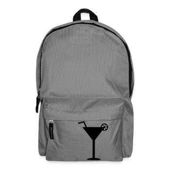 cocktail - Backpack - elephant grey - Front