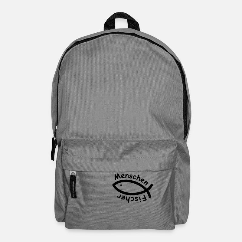 Menschenfischer - Rucksack - Mittelgrau