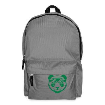 Pandabär Skibrille - Rucksack - Mittelgrau - Vorne