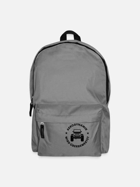 Aerodynamik Jeep YJ - Rucksack - Mittelgrau
