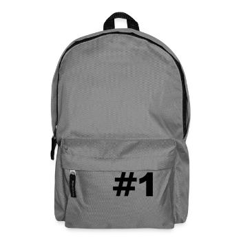 Number 1 - Backpack - elephant grey - Front