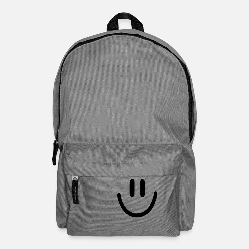 :) smiley smily - Rucksack - Mittelgrau