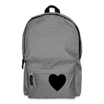 heart valentines day - Rucksack - Mittelgrau - Vorne