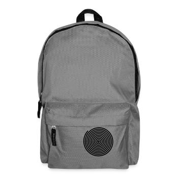archimedische__spirale_55x55 - Rucksack - Mittelgrau - Vorne