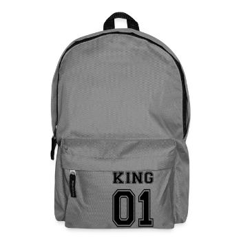 KING - Sac à dos - gris éléphant - Devant