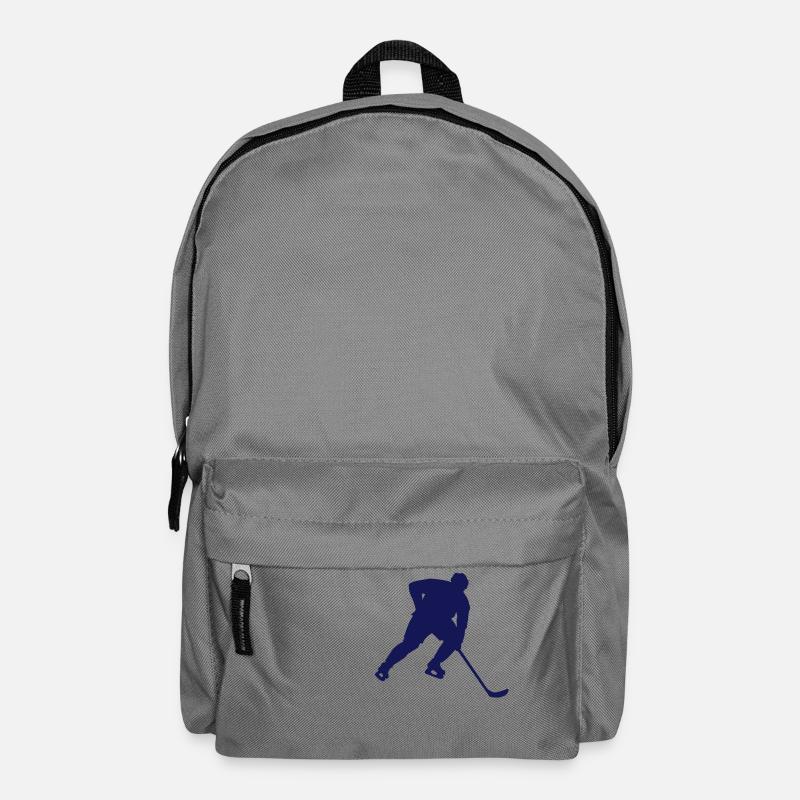 Eishockey - Rucksack - Mittelgrau
