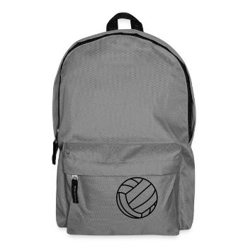 volleyball_ball_f1 - Sac à dos - gris éléphant - Devant