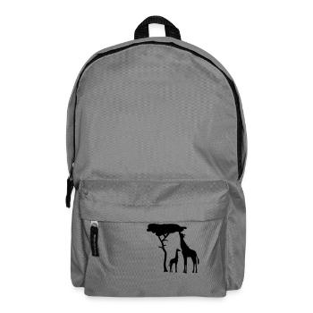 Giraffe - Rucksack - Mittelgrau - Vorne
