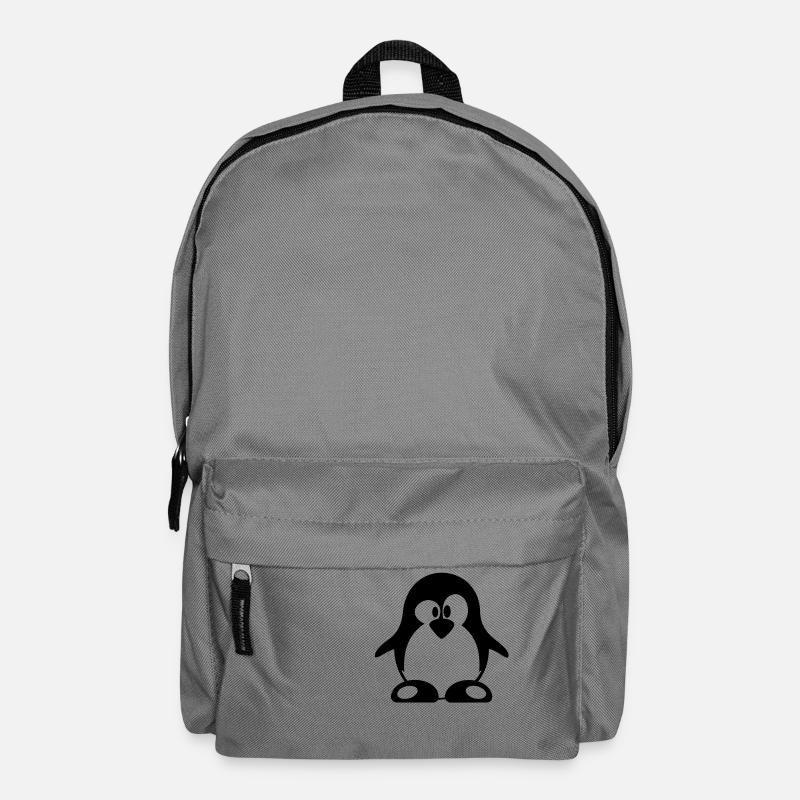 pinguin - Rucksack - Mittelgrau