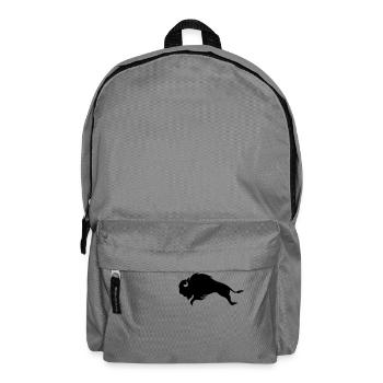 BLACK BISON BULL - Backpack - elephant grey - Front