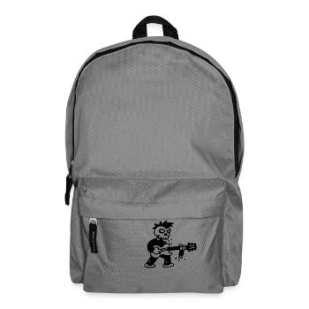 guitar punk - Backpack - elephant grey - Front