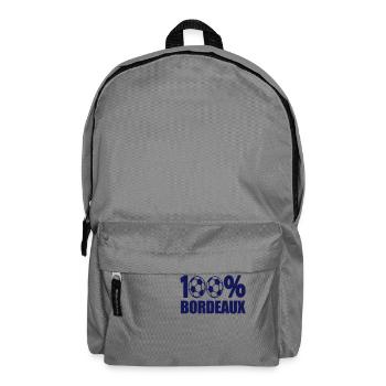 100% Bordeaux football 33 - Sac à dos - gris éléphant - Devant