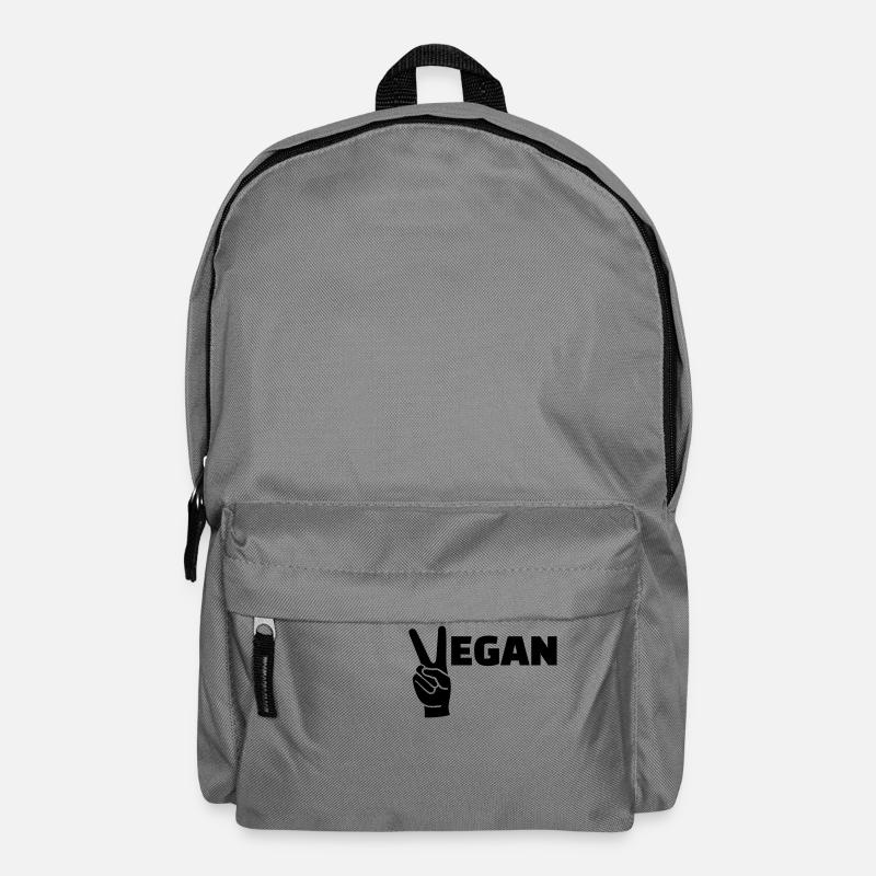 Vegan - Rucksack - Mittelgrau