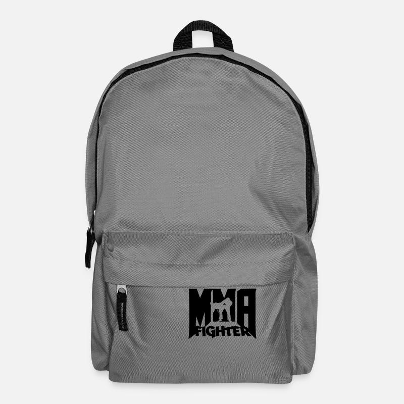 MMA Fighter Logo - Rucksack - Mittelgrau