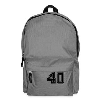 40 - Rucksack - Mittelgrau - Vorne