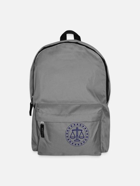 Notar / Notare / Gerechtigkeit / Recht - Rucksack - Mittelgrau