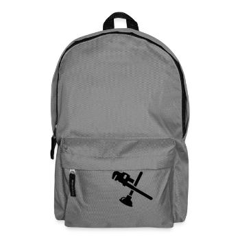 Klempner - Rucksack - Mittelgrau - Vorne