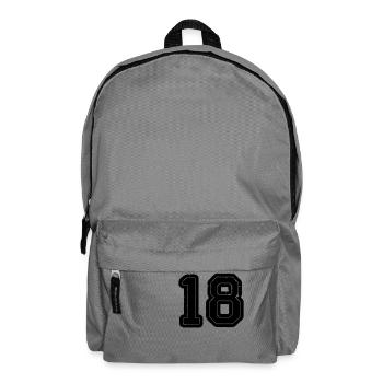 18 - Rucksack - Mittelgrau - Vorne